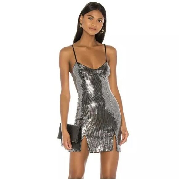 h:ours Dresses & Skirts - Revolve h:ours Sequin Mini Dress